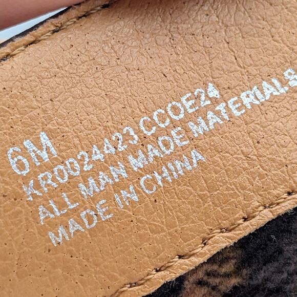 Korks Scarlet Western Boots Women's Side Zip Dark Brown Size US6M EU36.5 - Picture 7 of 14